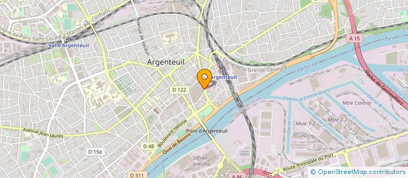 localisation de l'entreprise MONSIEUR KHALID LEBSIR  CERGY