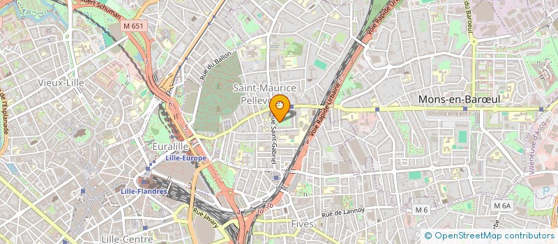 localisation de l'entreprise MONSIEUR KHALID MAHGOUB EL FAKI à LILLE