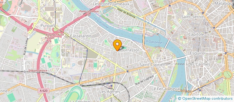 localisation de l'entreprise MONSIEUR KHALID MASLOTE à TOULOUSE