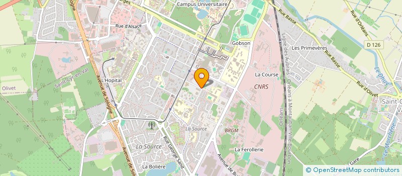 localisation de l'entreprise MONSIEUR KHALID MAZAZAYEV à ORLEANS