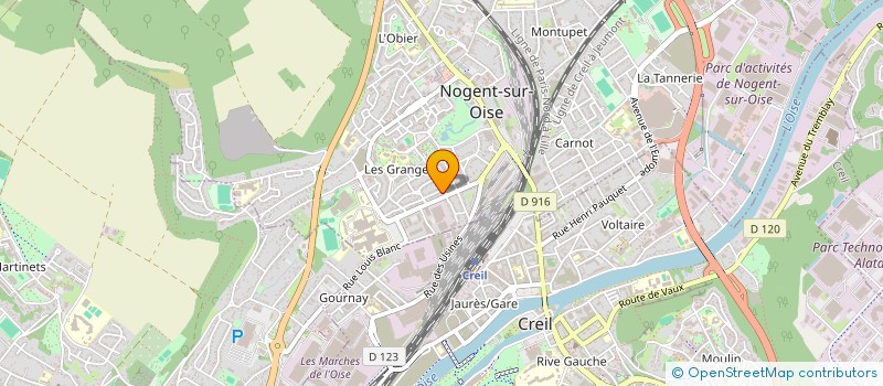 localisation de l'entreprise MONSIEUR KHALID MDAGHRI  NOGENT-SUR-OISE