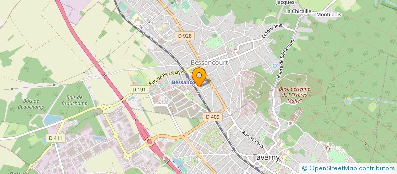 localisation de l'entreprise MONSIEUR KHALID MEFTAH  BESSANCOURT