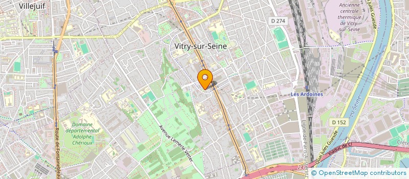 localisation de l'entreprise MONSIEUR KHALID MEJAHDI  VITRY-SUR-SEINE