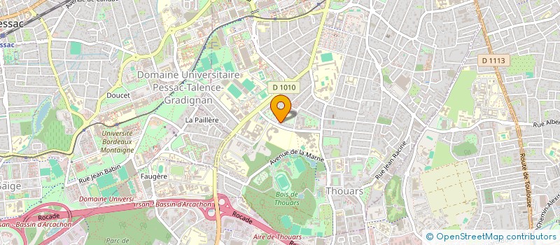 localisation de l'entreprise MONSIEUR KHALID MELLOUKI  TALENCE