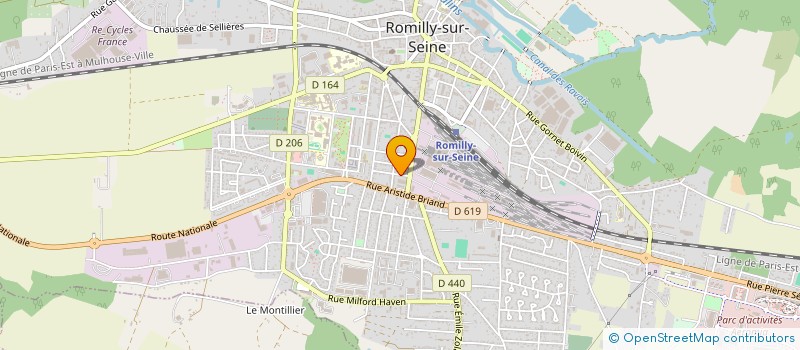 localisation de l'entreprise MONSIEUR KHALID MENGHOUR  ROMILLY-SUR-SEINE