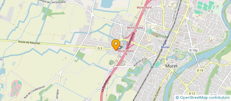 localisation de l'entreprise MONSIEUR KHALID MEZOUARI  MURET