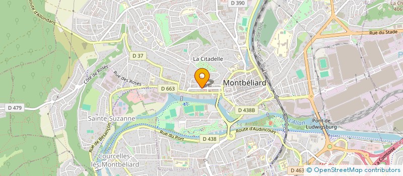 localisation de l'entreprise MONSIEUR KHALID MIRZAYEE  MONTBELIARD