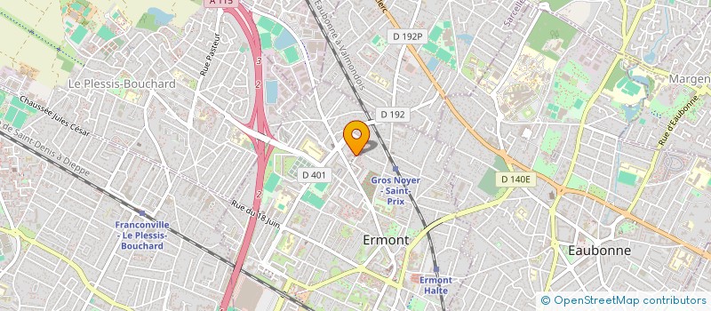 localisation de l'entreprise MONSIEUR KHALID MISBAH  ERMONT