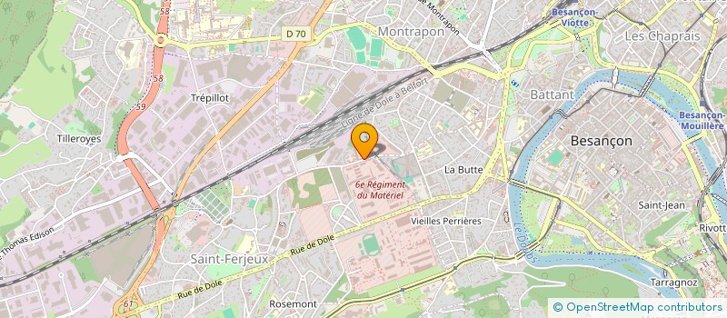 localisation de l'entreprise MONSIEUR KHALID MOMAND  BESANCON