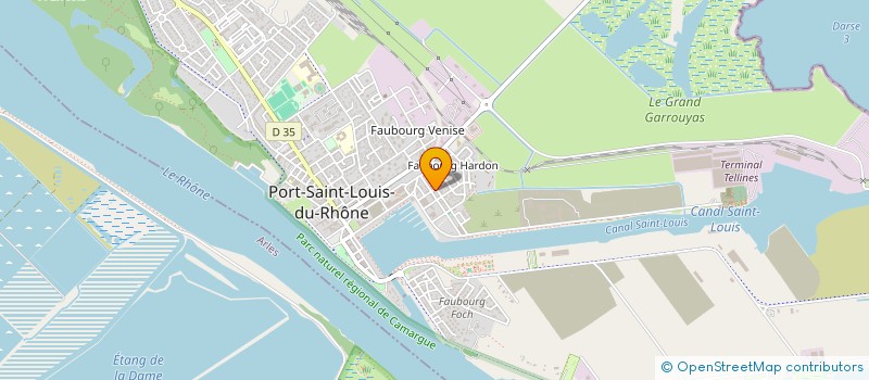 localisation de l'entreprise MONSIEUR KHALID MOUNFARID à PORT-SAINT-LOUIS-DU-RHONE