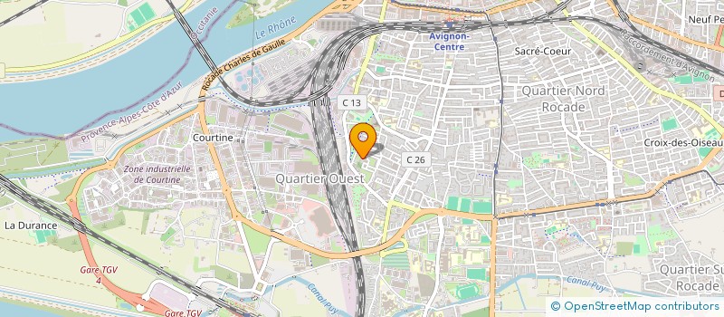 localisation de l'entreprise MONSIEUR KHALID MOUSSAOUY  AVIGNON