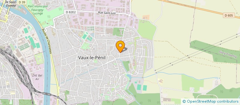 localisation de l'entreprise MONSIEUR KHALID MOUSSLIH  VAUX-LE-PENIL