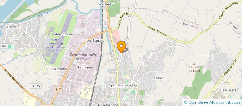 localisation de l'entreprise MONSIEUR KHALID MRINI  MONTELIMAR