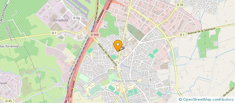 localisation de l'entreprise MONSIEUR KHALID NAJAH  PERPIGNAN