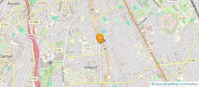 localisation de l'entreprise MONSIEUR KHALID NAQROUZ à VILLEJUIF