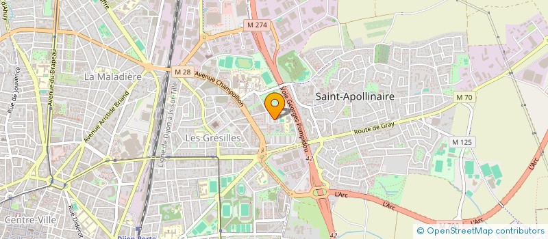 localisation de l'entreprise MONSIEUR KHALID NASMA à DIJON