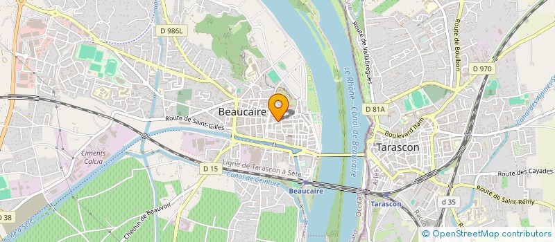 localisation de l'entreprise MONSIEUR KHALID NEJMAOUI à BEAUCAIRE