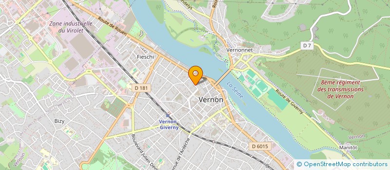 localisation de l'entreprise MONSIEUR KHALID NIAZI  VERNON