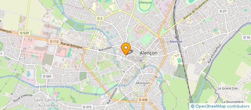 localisation de l'entreprise MONSIEUR KHALID OSMAN à ALENCON
