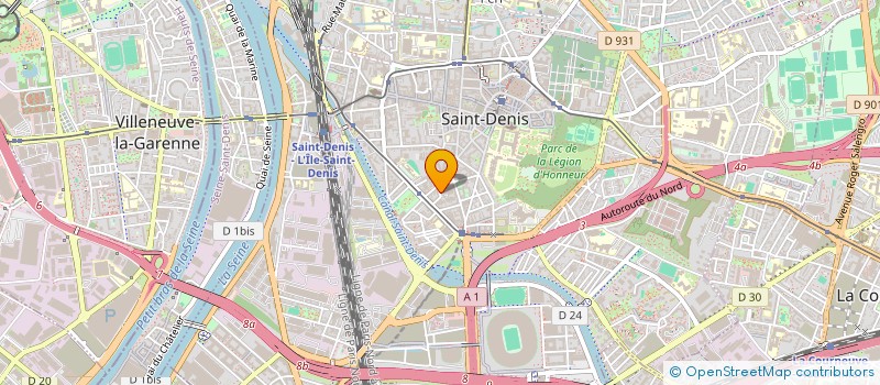 localisation de l'entreprise MONSIEUR KHALID OUJITANE  NANTERRE