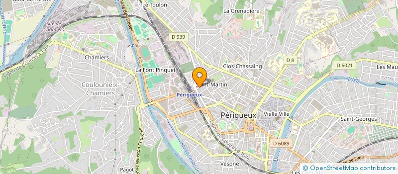 localisation de l'entreprise MONSIEUR KHALID QASIMI  PERIGUEUX