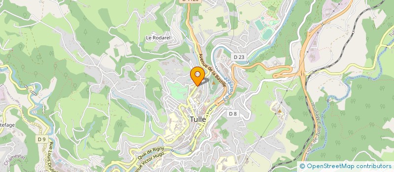 localisation de l'entreprise MONSIEUR KHALID RAZOUKI à TULLE