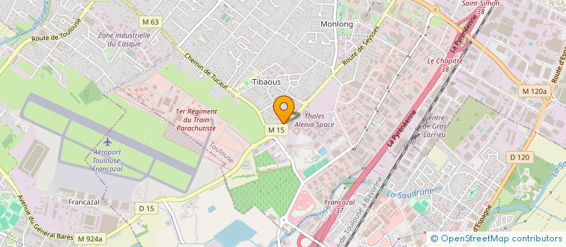 localisation de l'entreprise MONSIEUR KHALID REGAD  TOULOUSE