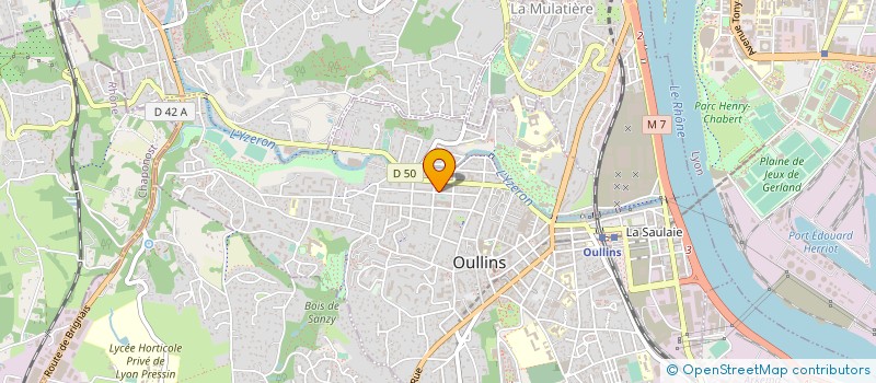 localisation de l'entreprise MONSIEUR KHALID RIDAH à OULLINS-PIERRE-BENITE