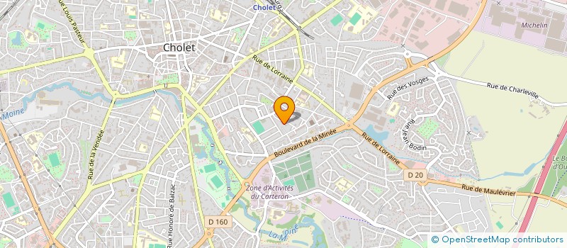 localisation de l'entreprise MONSIEUR KHALID SABIR TAJALDINE à CHOLET