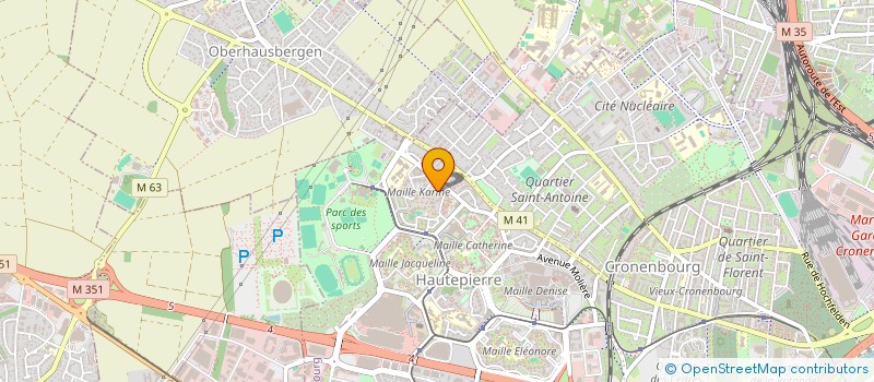 localisation de l'entreprise MONSIEUR KHALID SAEED DALDOOM  STRASBOURG