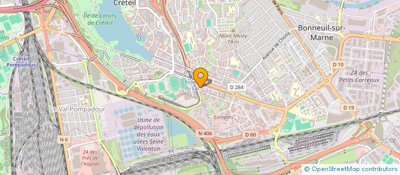 localisation de l'entreprise MONSIEUR KHALID SALHI à CRETEIL