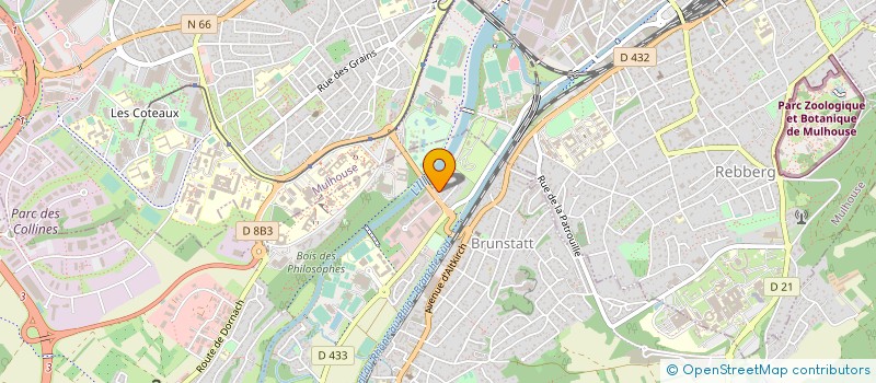 localisation de l'entreprise MONSIEUR KHALID SAMOUH  BRUNSTATT-DIDENHEIM