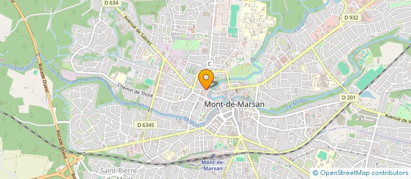 localisation de l'entreprise MONSIEUR KHALID SAOURI à MONT-DE-MARSAN