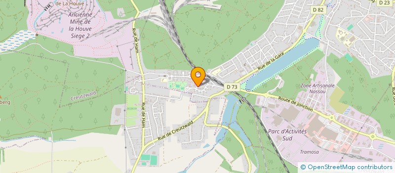 localisation de l'entreprise MONSIEUR KHALID SGHIR  CREUTZWALD