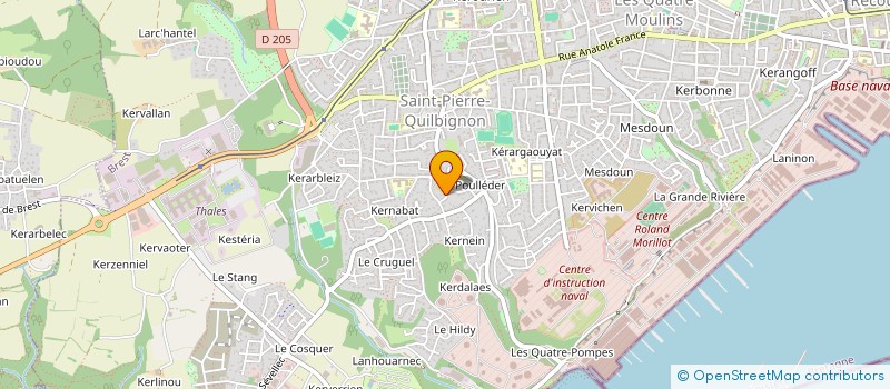 localisation de l'entreprise MONSIEUR KHALID SLASSI à BREST