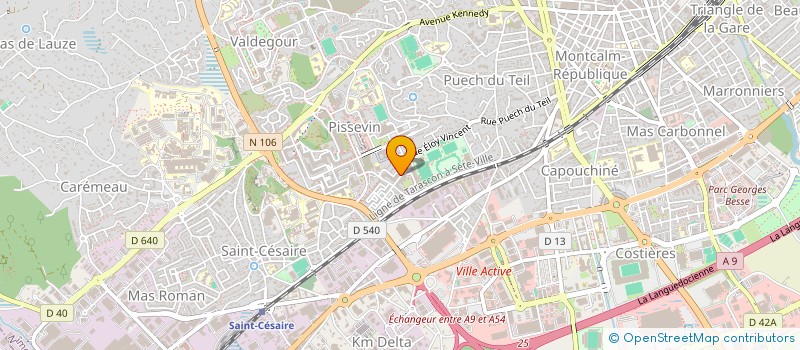 localisation de l'entreprise MONSIEUR KHALID SMAHI SALMI  NIMES