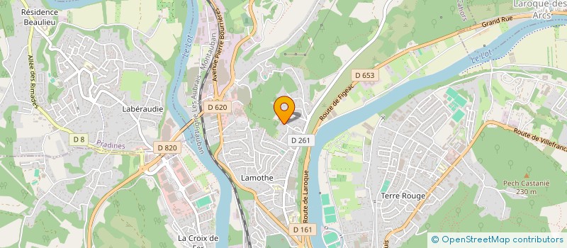 localisation de l'entreprise MONSIEUR KHALID SOUIDI  CAHORS