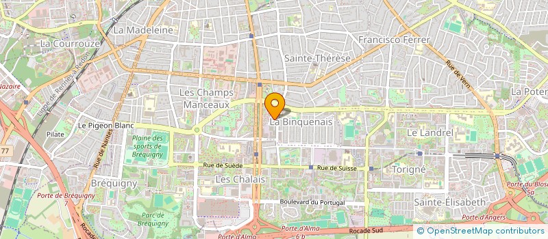 localisation de l'entreprise MONSIEUR KHALID SRHIR  RENNES