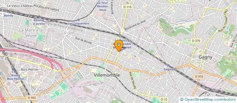 localisation de l'entreprise MONSIEUR KHALID TAOUMZA  VILLEMOMBLE