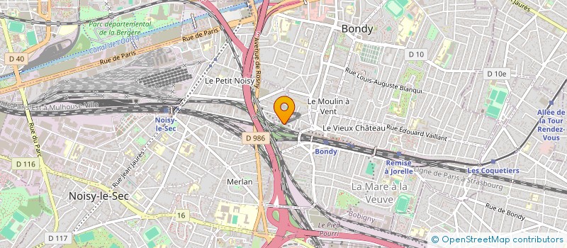 localisation de l'entreprise MONSIEUR KHALID YAAGOUBI  BONDY