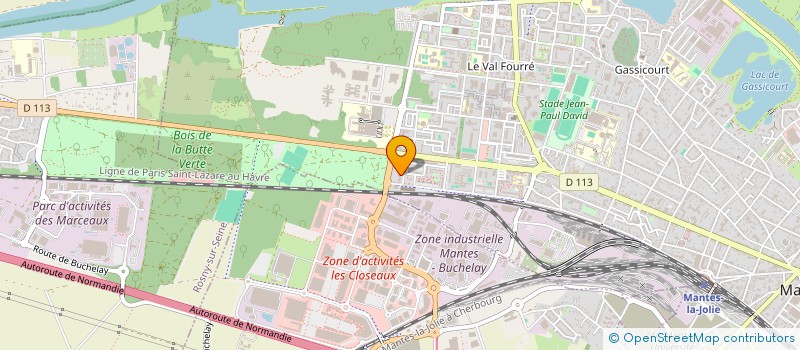 localisation de l'entreprise MONSIEUR KHALID YAMANI  MANTES-LA-JOLIE