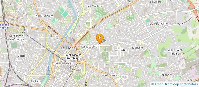 localisation de l'entreprise MONSIEUR KHALID YAQOUTI  LE MANS