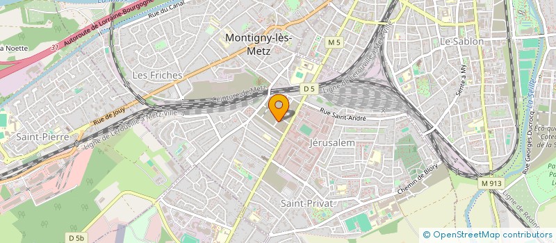 localisation de l'entreprise MONSIEUR KHALID YOUSEFI à MONTIGNY-LES-METZ