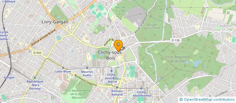 localisation de l'entreprise MONSIEUR KHALID ZAGHOUANI à CLICHY-SOUS-BOIS