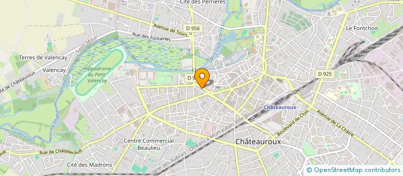 localisation de l'entreprise MONSIEUR KHALID ZAKHAIL à CHATEAUROUX