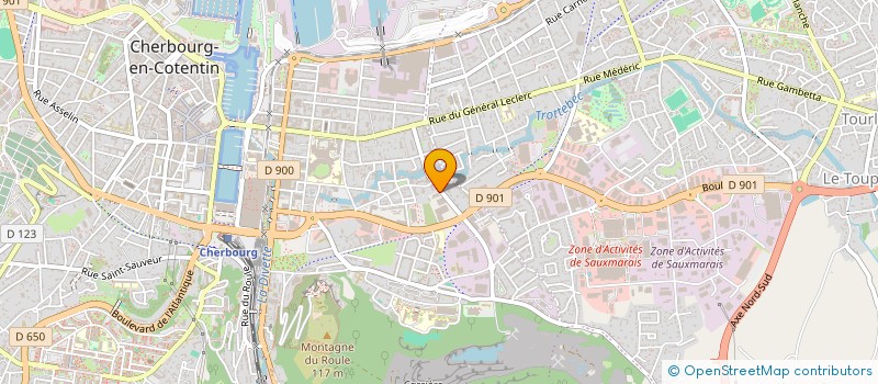 localisation de l'entreprise MONSIEUR KHALID ZAKHEL  CHERBOURG-EN-COTENTIN