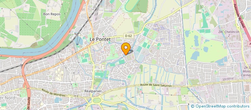 localisation de l'entreprise MONSIEUR KHALID ZANNAGUI  LE PONTET