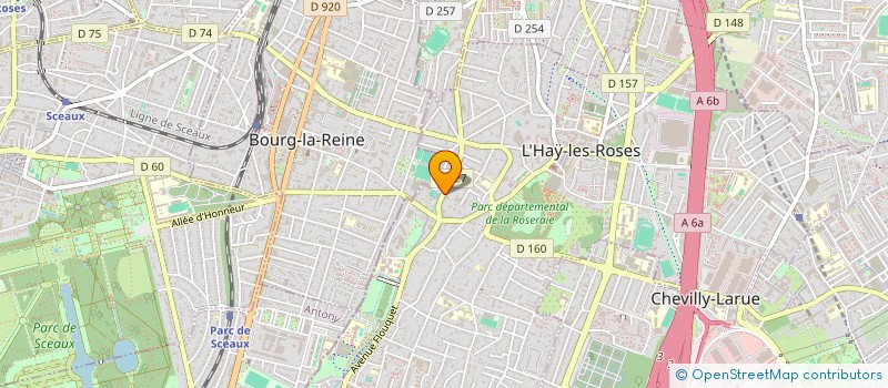 localisation de l'entreprise MONSIEUR KHALID ZEGHLACHE  L'HAY-LES-ROSES