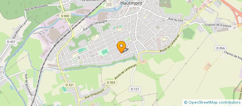 localisation de l'entreprise MONSIEUR KHALID ZENNATI  HAUTMONT