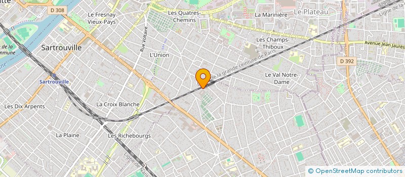 localisation de l'entreprise MONSIEUR KHALID ZOHAIR  HOUILLES